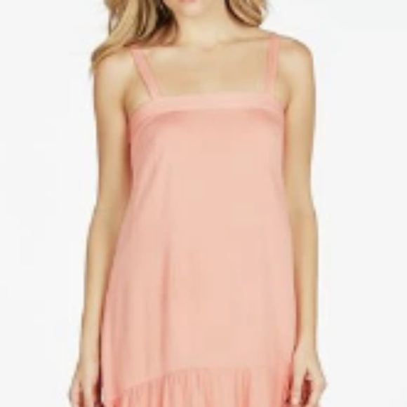 JustFab Dresses & Skirts - XXL & 1XL- Drop Waist Gauze Dress.Peach Pink Color
